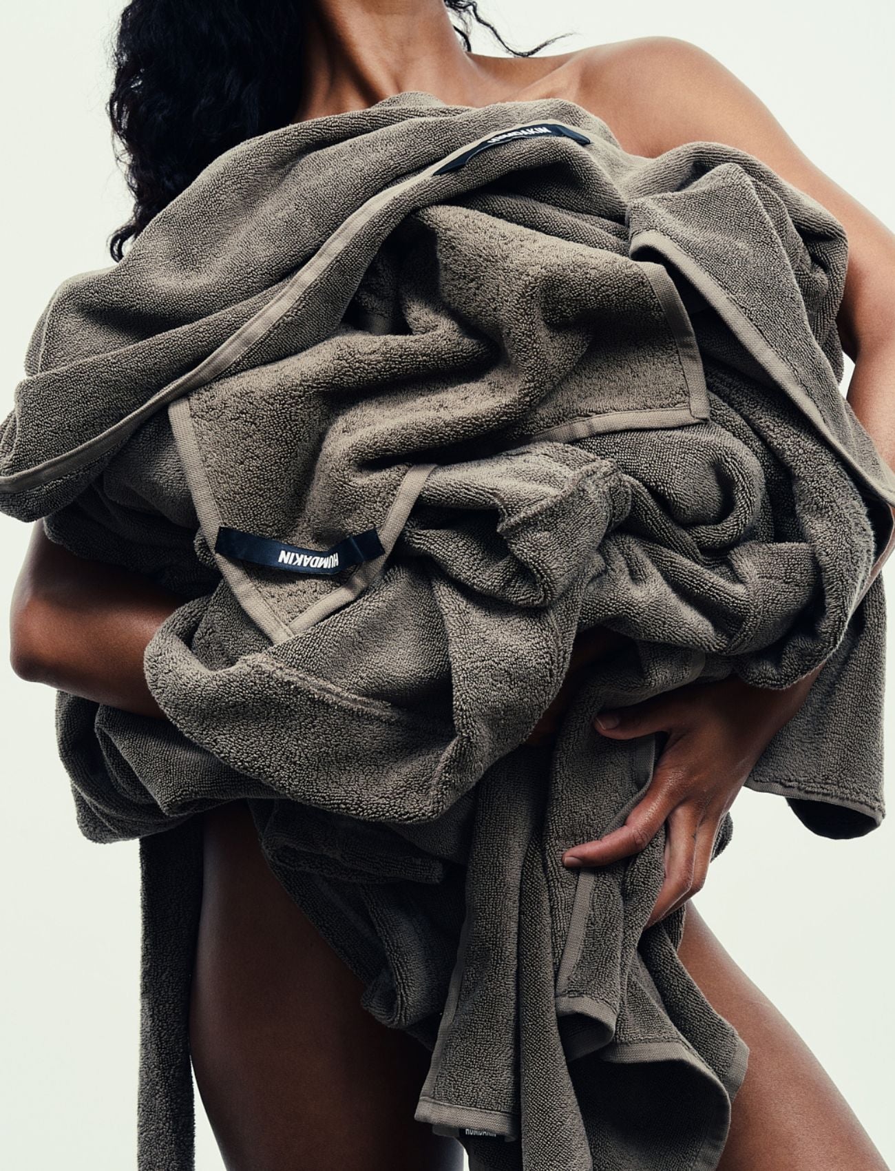 Cotton-terry Weave-knit Bath Towel - Waldorf HUMDAKIN